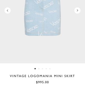 WORN ONCE, BRAND NEW VERSACE SKIRT!! ❤️